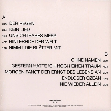Julian Knoth von Die Nerven - Unsichtbares Meer HHV Exclusive Coke Bottle Green Vinyl Edition