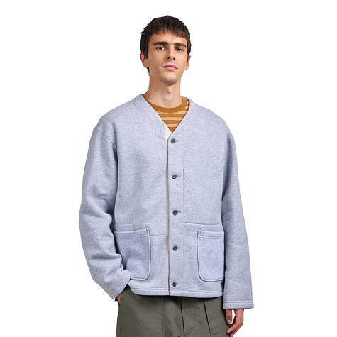Engineered Garments - Knit Cardigan (Heather Grey) | HHV