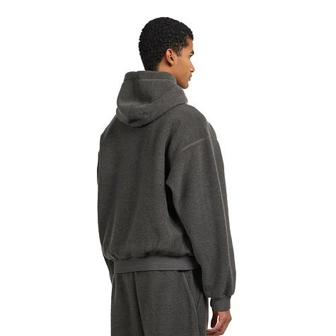 Goldwin 0 - Wool Fleece Hoodie (Dark Lava) | HHV