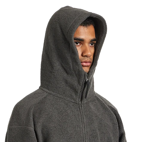 Goldwin 0 - Wool Fleece Hoodie (Dark Lava) | HHV