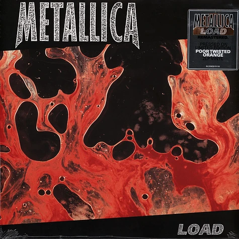 Metallica - Load Remastered 2025 Poor Twisted Orange Vinyl Edition