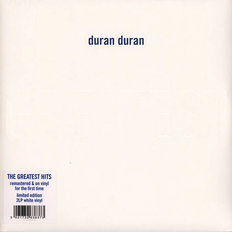 Duran Duran - Greatest White Vinyl Edition
