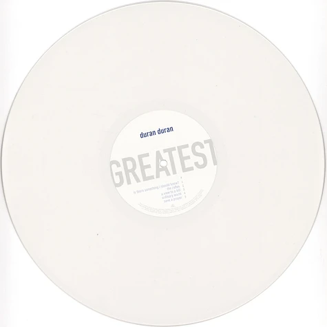 Duran Duran - Greatest White Vinyl Edition