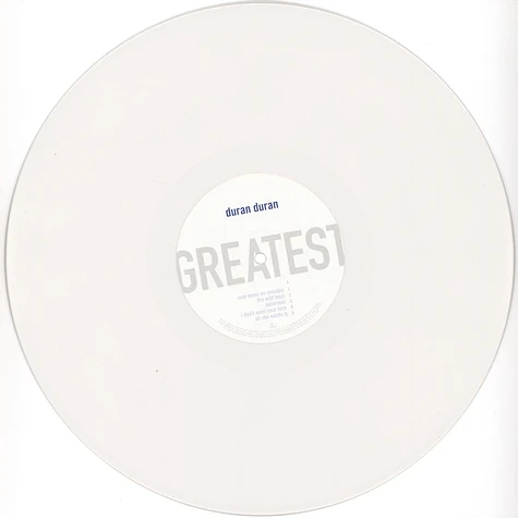 Duran Duran - Greatest White Vinyl Edition