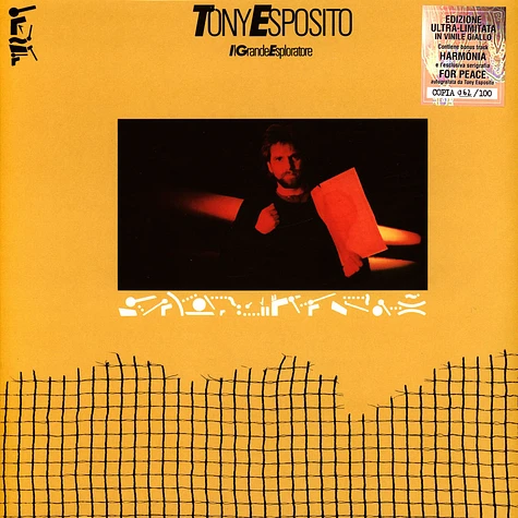 Toni Esposito - Il Grande Espoloratore Yellow Vinyl Edtion