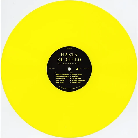 Khruangbin - Hasta El Cielo Yellow Vinyl Edition