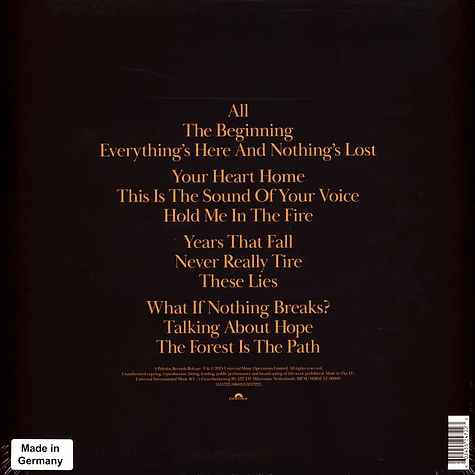 Snow Patrol - The Forest Is The Path Limited Edition