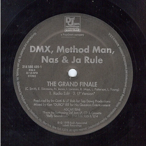 DMX, Method Man, Nas & Ja Rule - The Grand Finale
