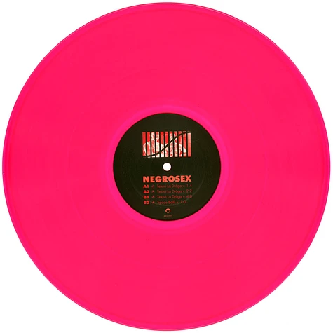 Negrosex - Tekno La Droga Clear Pink Vinyl Edition - Vinyl 12