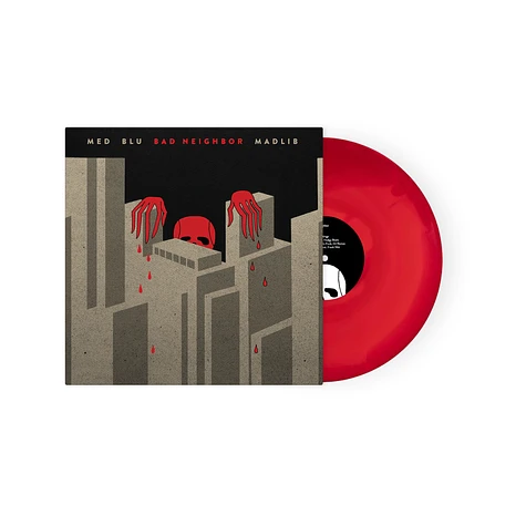 MED, Blu & Madlib - Bad Neighbor 10 Year Anniversary HHV Exclusive Red Vinyl Edition