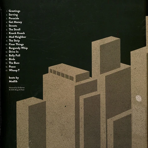 MED, Blu & Madlib - Bad Neighbor 10 Year Anniversary HHV Exclusive Red Vinyl Edition