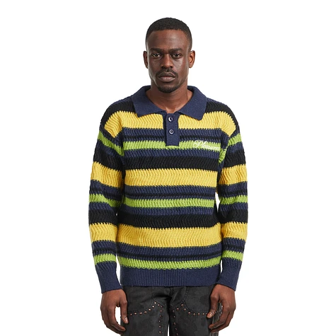 PLEASURES - Cooper Polo Sweater
