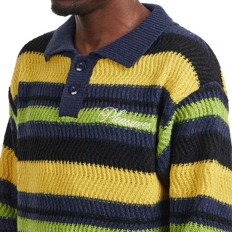 PLEASURES - Cooper Polo Sweater