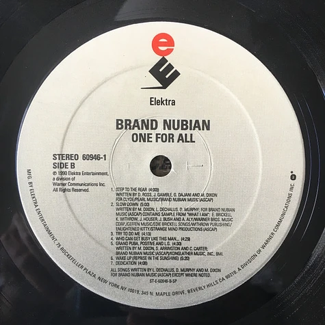 Brand Nubian - One For All