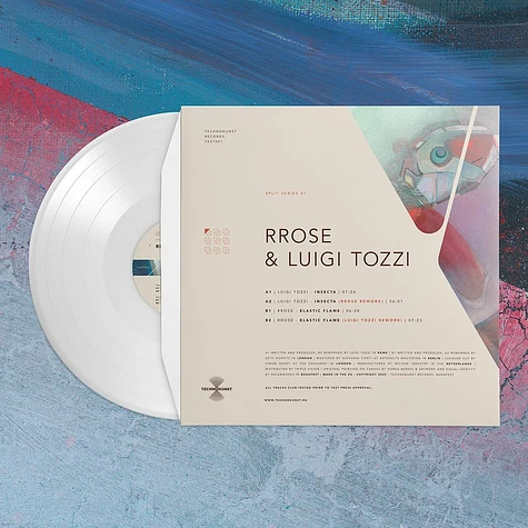 Rrose & Luigi Tozzi - Split Series 01 White Vinyl Edition