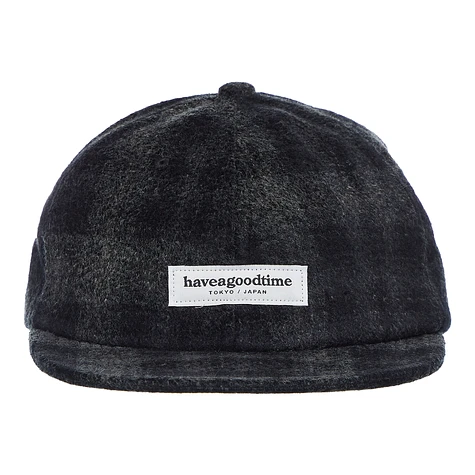 have a good time - Side Logo Needle Punch Check Cap