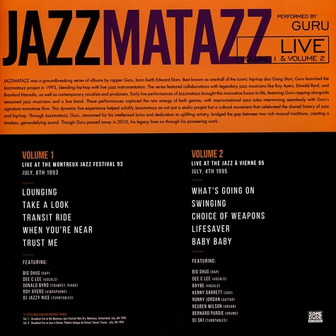 Guru - Live Vol 1 And 2