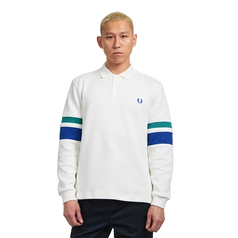 Fred Perry - Tipped Sleeve Collared Sweat