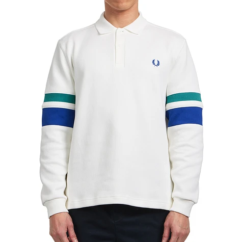 Fred Perry - Tipped Sleeve Collared Sweat