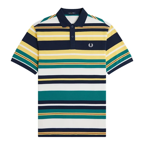 Fred Perry - Striped Relaxed Polo Shirt