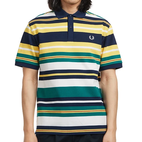 Fred Perry - Striped Relaxed Polo Shirt