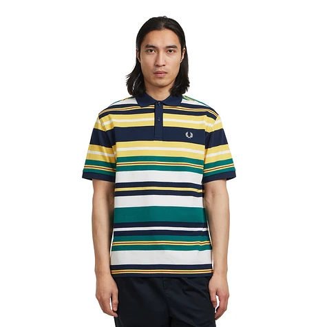 Fred Perry - Striped Relaxed Polo Shirt