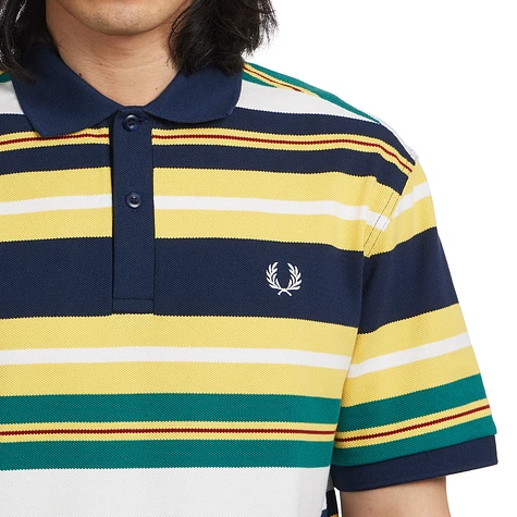 Fred Perry - Striped Relaxed Polo Shirt