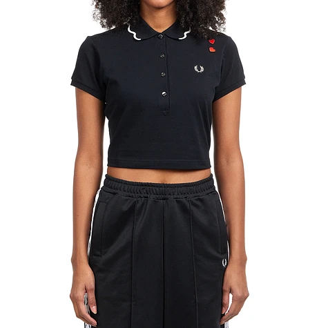 Fred Perry x Amy Winehouse Foundation - Scalloped Trim Polo Shirt