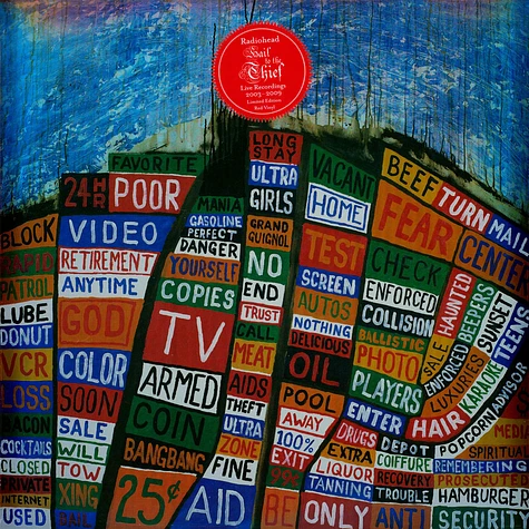 Radiohead - Hail To The Thief (Live Recordings 2003-2009) Red Vinyl Edition