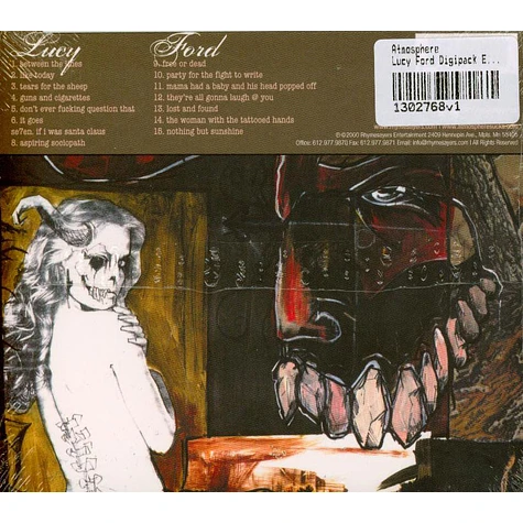 Atmosphere - Lucy Ford Digipack Edition