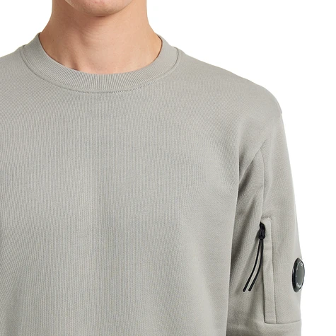 C.P. Company - Diagonal Raised Fleece Crewneck Lens Sweatshirt