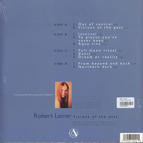 Robert Leiner – Visions Of The Past Robert Leiner - Visions Of The Past - Vinyl 2LP - 1994 - UK