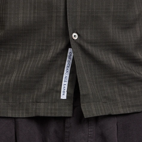 nanamica - Open Collar Panama S/S Shirt