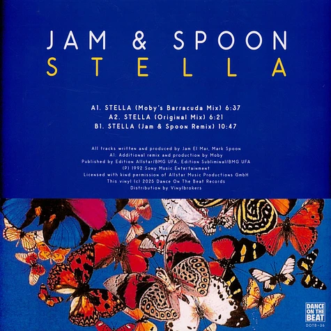 Jam & Spoon - Stella Blue Vinyl Edtion