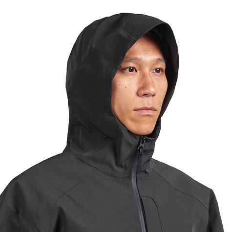 Hiking Patrol - Arc 3L Shell Jacket (Charcoal Black) | HHV