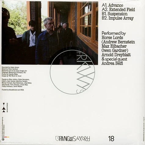 Horse Lords & Arnold Dreyblatt - Frkwys Vol. 18: Extended Field