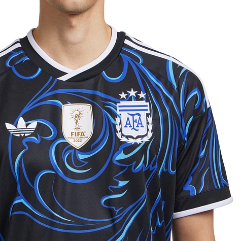 adidas - Argentina 26 Away Replica Jersey (Black / Lucid Blue