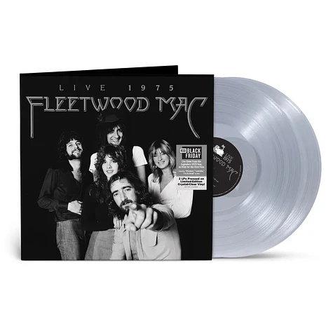 Fleetwood Mac - Fleetwood Mac: Live 1975 Black Friday Record Store Day 2025 Clear Vinyl Edition