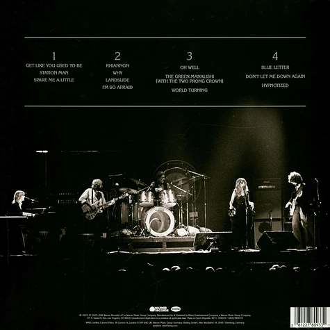 Fleetwood Mac - Fleetwood Mac: Live 1975 Black Friday Record Store Day 2025 Clear Vinyl Edition