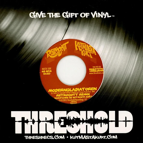 Retrogott & Kutmasta Kurt - RetroMastas Remixes 10th Anniversary Numbered Edition