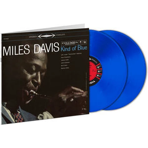 Miles Davis - Kind Of Blue Corrected Speed Blue Vinyl Edition