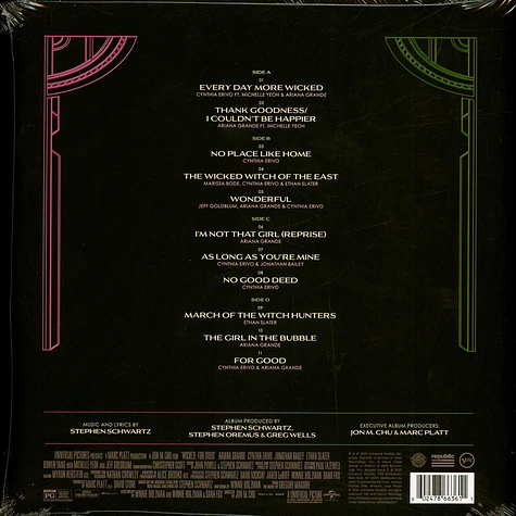 V.A. - OST Wicked For Good Black Friday Record Store Day 2025