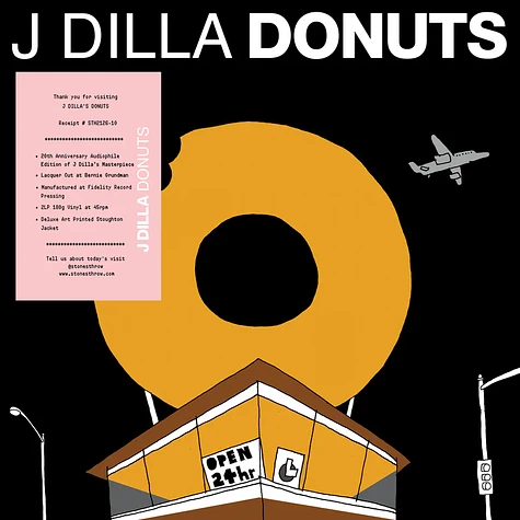 J Dilla - Donuts 20th Anniversary Audiophile Edition Donut Cover