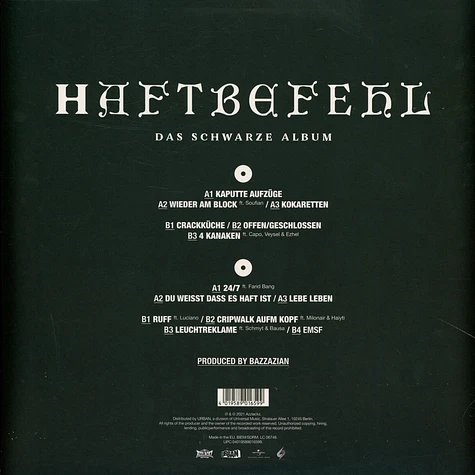 Haftbefehl - Das Schwarze Album
