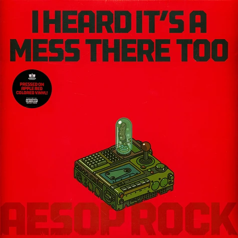 Aesop Rock - I Heard It's A Mess There Too Apple Red Vinyl Edition