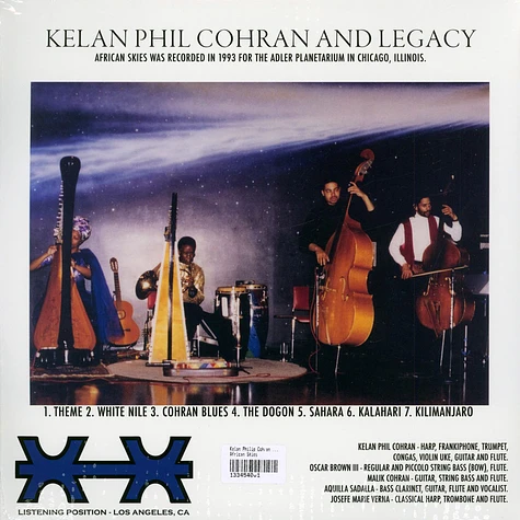 Kelan Philip Cohran & Legacy - African Skies - Vinyl LP - 1993