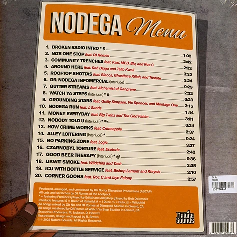 Oh No - Nodega - Vinyl LP - 2025 - US - Original | HHV