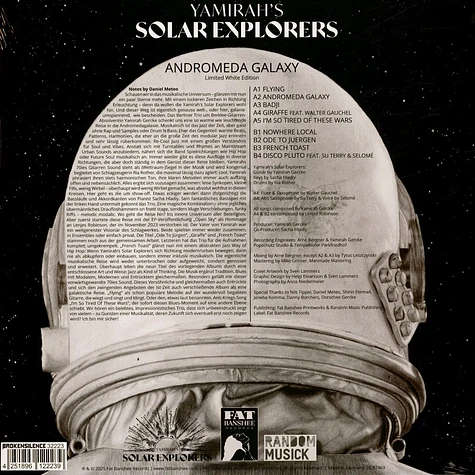 Yamirah's Solar Explorers - Andromeda Galaxy White Vinyl Edition