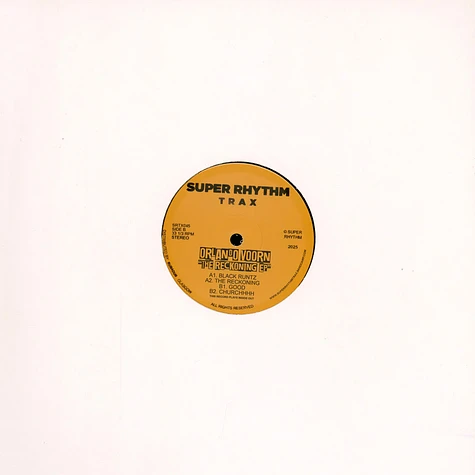 Orlando Voorn - The Reckoning EP - Vinyl 12