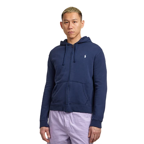 Polo Ralph Lauren - Knit Zip Hoodie (Newport Navy) | HHV